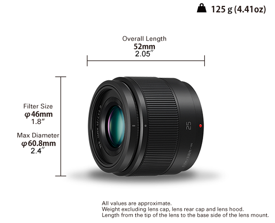 Photo of LUMIX G Lens H-H025