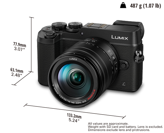 LUMIX Dijital Tek Lensli Aynasız Kamera DMC-GX8 Resmi