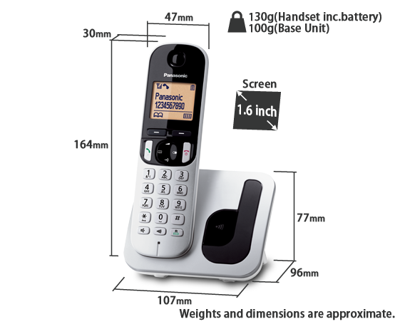 Foto de Teléfono KX-TGC210