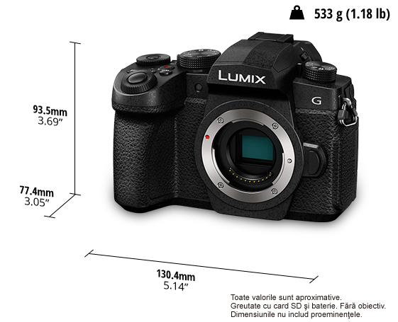 Fotografie cu Camere foto mirrorless Micro Four Thirds LUMIX DC-G90