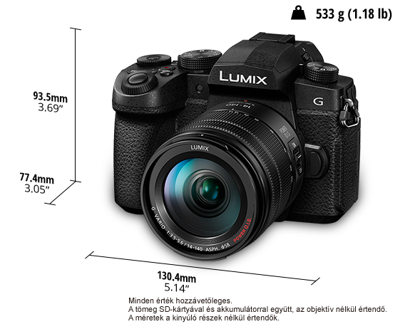 A LUMIX DC-G90H digitális egyobjektíves tükör nélküli fényképezőgép fényképen