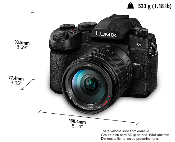 Fotografie cu Camere foto mirrorless Micro Four Thirds LUMIX DC-G90