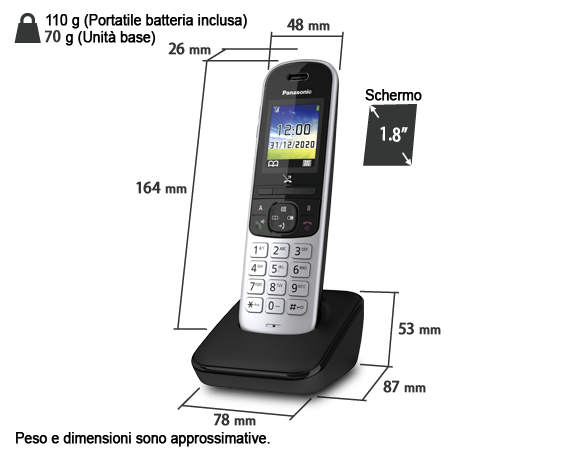 Foto di Telefono KX-TGH710