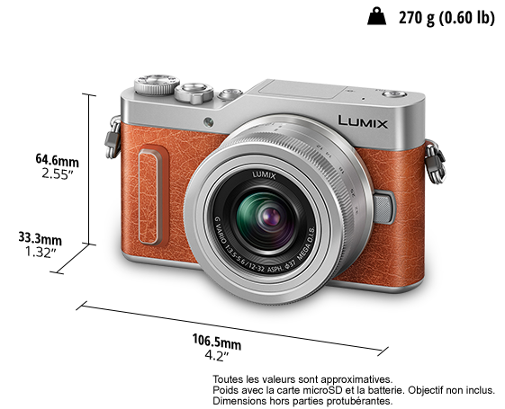 Photo de Appareil photo numérique avec objectif sans miroir LUMIX DC-GX880K