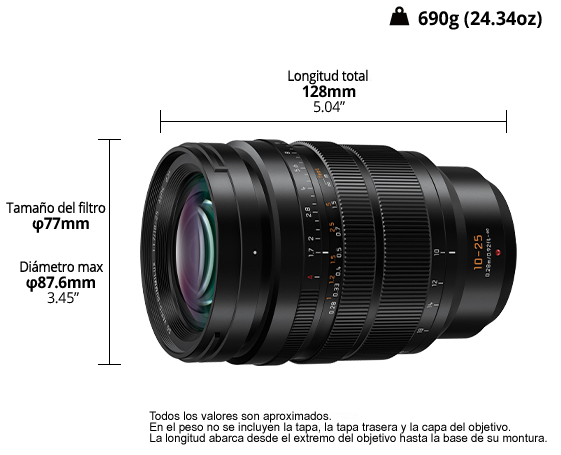 Foto de LEICA DG VARIO-SUMMILUX de 10-25 mm/F1.7 ASPH. (H-X1025) Objetivo Micro Cuatro Tercios