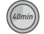 40&nbsp;minutes