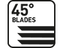 45°-Klingen