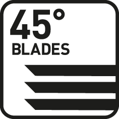 45°-Klingen