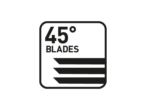 45°-Klingen