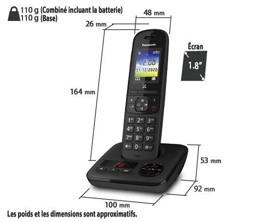 Photo de Téléphone KX-TGH720
