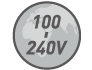 100–240&nbsp;V