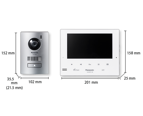 Photo of Slimline 7” Home Video Intercom Kit VL-SV75AZ