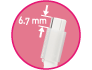 6,7&nbsp;mm